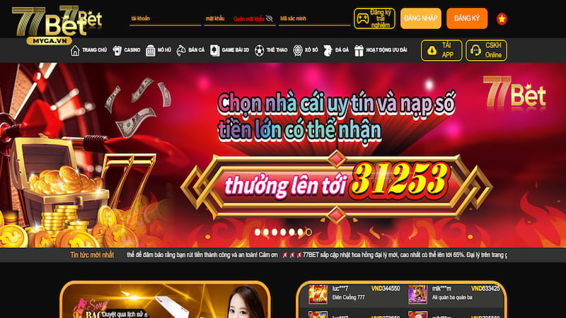 Kèo chấp 1/2 77bet